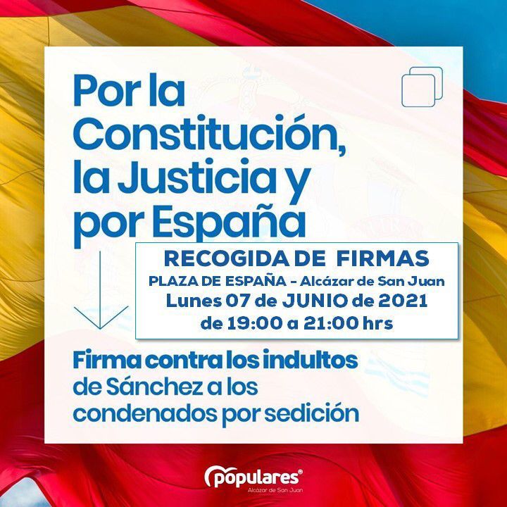 El grupo municipal popular de Alcázar se suma a la campaña nacional El grupo municipal popular de Alcázar se suma a la campaña nacional