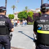 Agentes de la Policía Local de Mérida