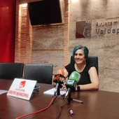Juana Caro, portavoz grupo municipal IU Valdepeñas. Juana Caro, portavoz grupo municipal IU Valdepeñas.