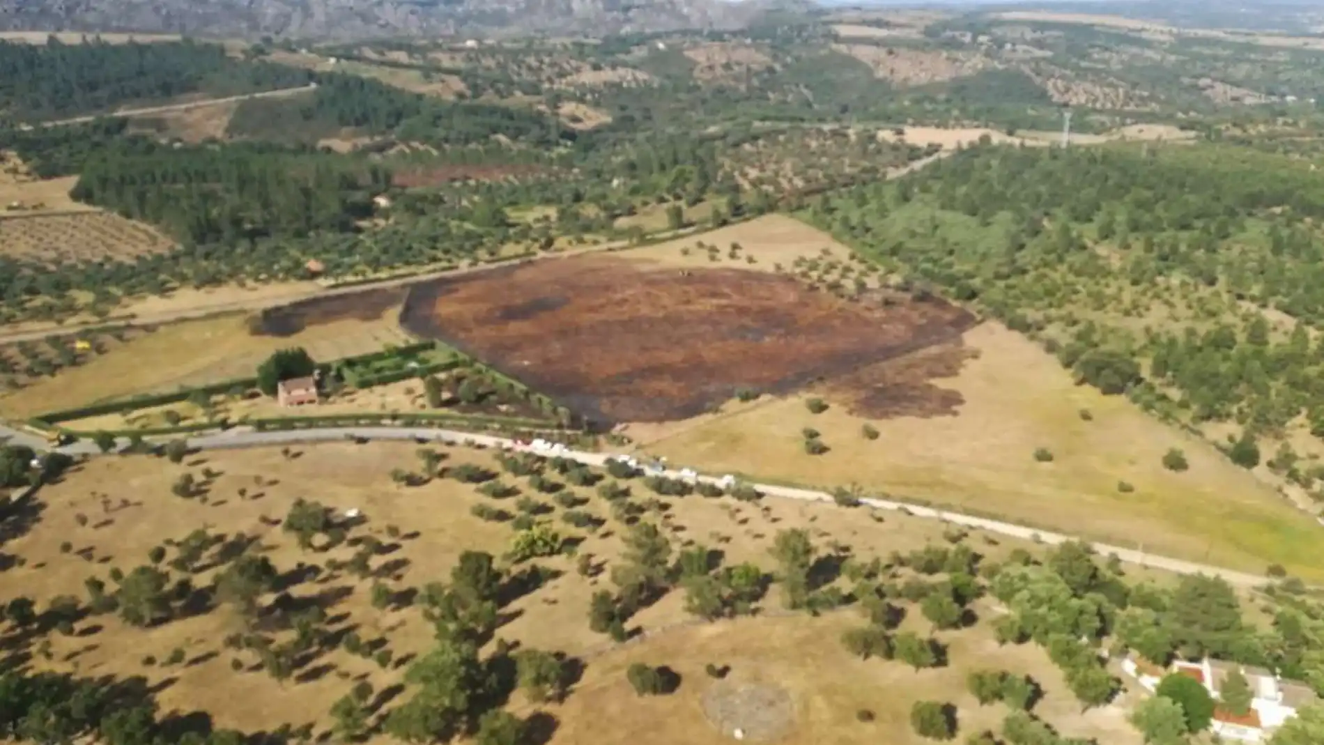 Se han producido 12 incendios desde el día 1 de junio que han quemado 55 hectáreas, sobre todo de pasto y dehesa