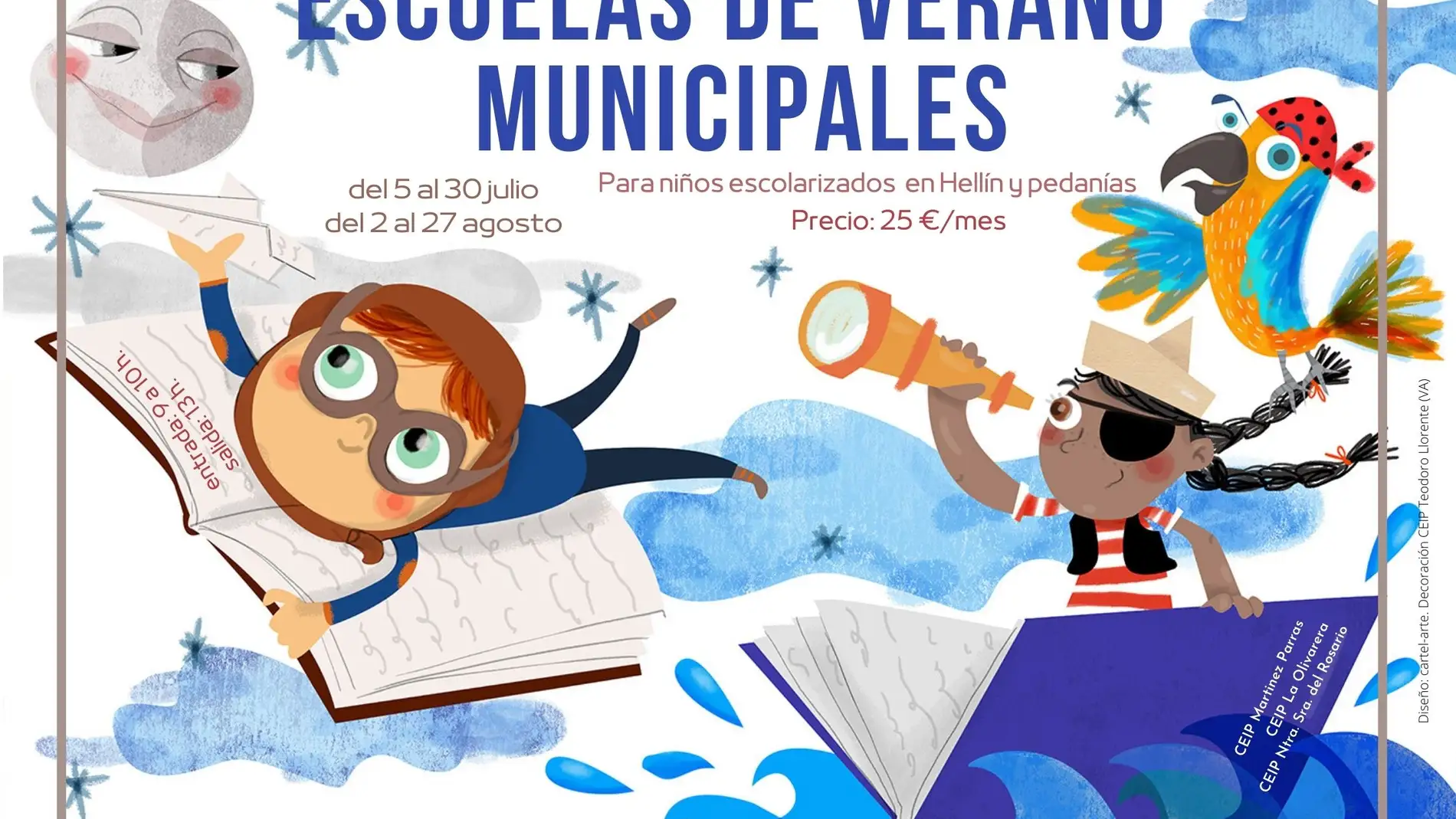 El Ayuntamiento de Hellín y Cáritas ofertarán escuelas de verano municipales en tres centros