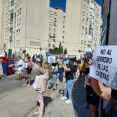 Instantes de la manifestación
