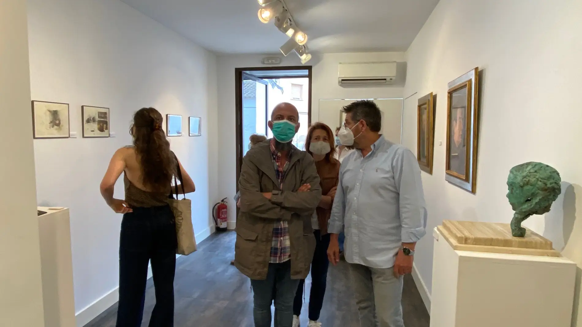 La galería Marmurán expone obras de artistas de la Universidad Complutense