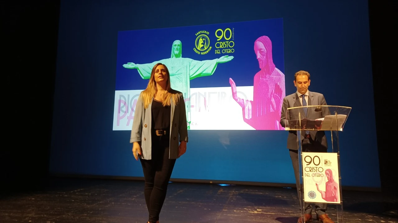 La capital palentina celebra los 90 años del Cristo del Otero