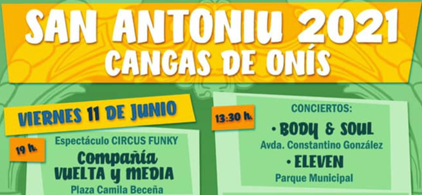 Esta tarde comienzan las actividades de San Antoniu, en Cangas de Onís Esta tarde comienzan las actividades de San Antoniu, en Cangas de Onís