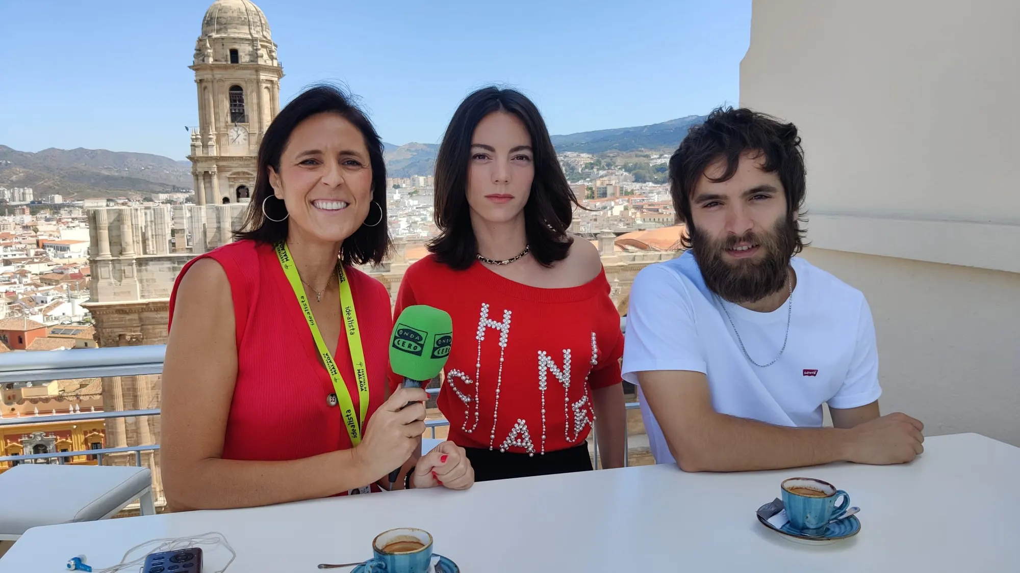 Vicky Luengo y Ricardo G&oacute;mez, en el Festival de M&aacute;laga