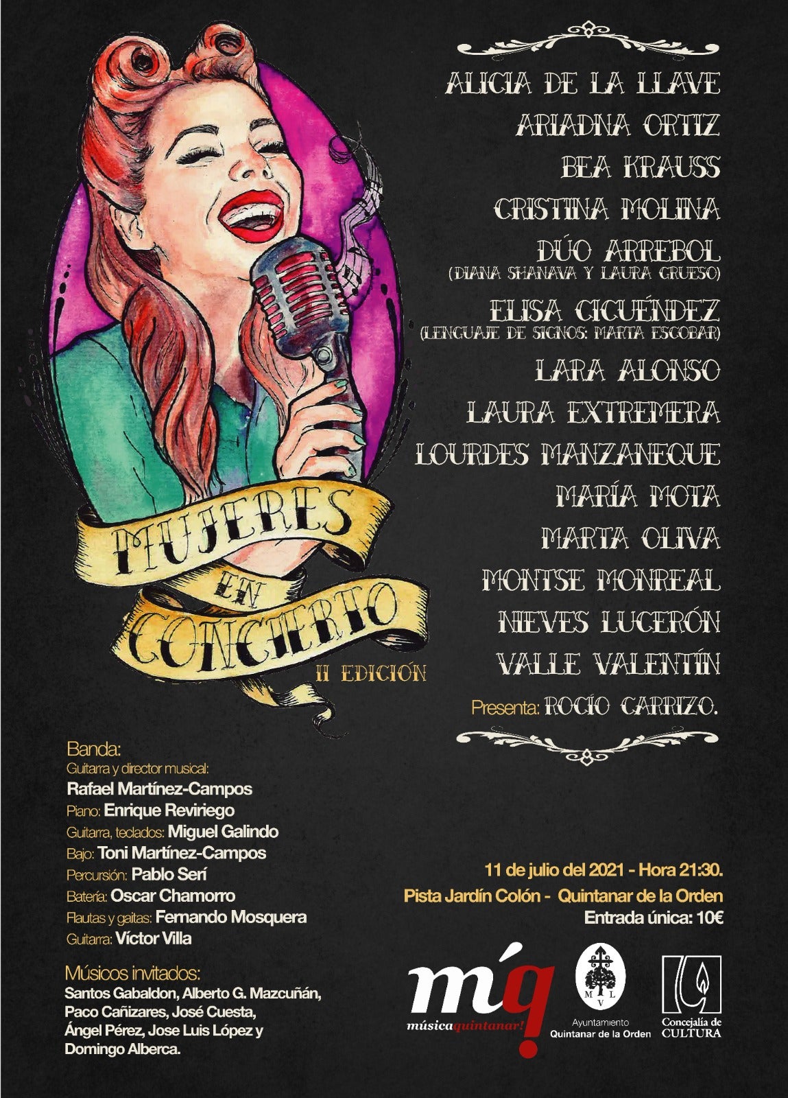 II edición de un concierto protagonizado sólo por mujeres II edición de un concierto protagonizado sólo por mujeres