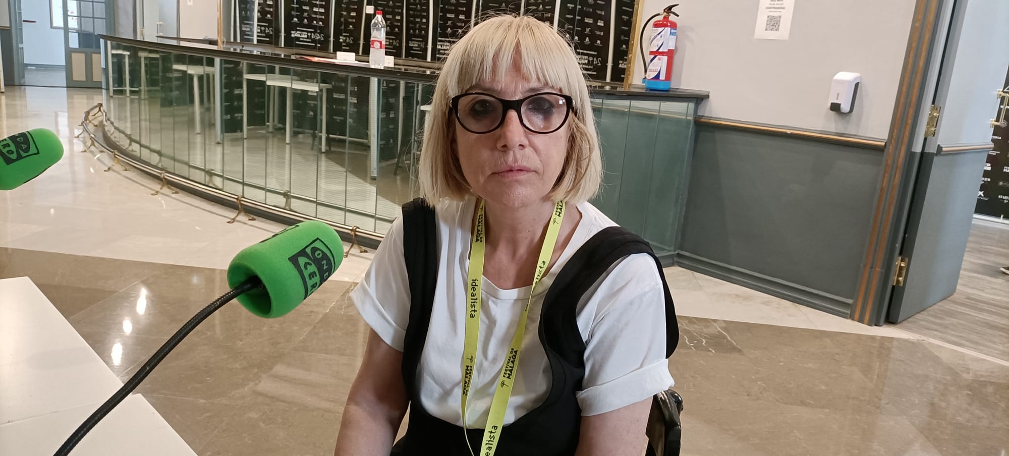 Julia Juaniz: "He hecho alguna película mala, pero es importante poder comer y pagar la luz" Julia Juaniz: "He hecho alguna película mala, pero es importante poder comer y pagar la luz"