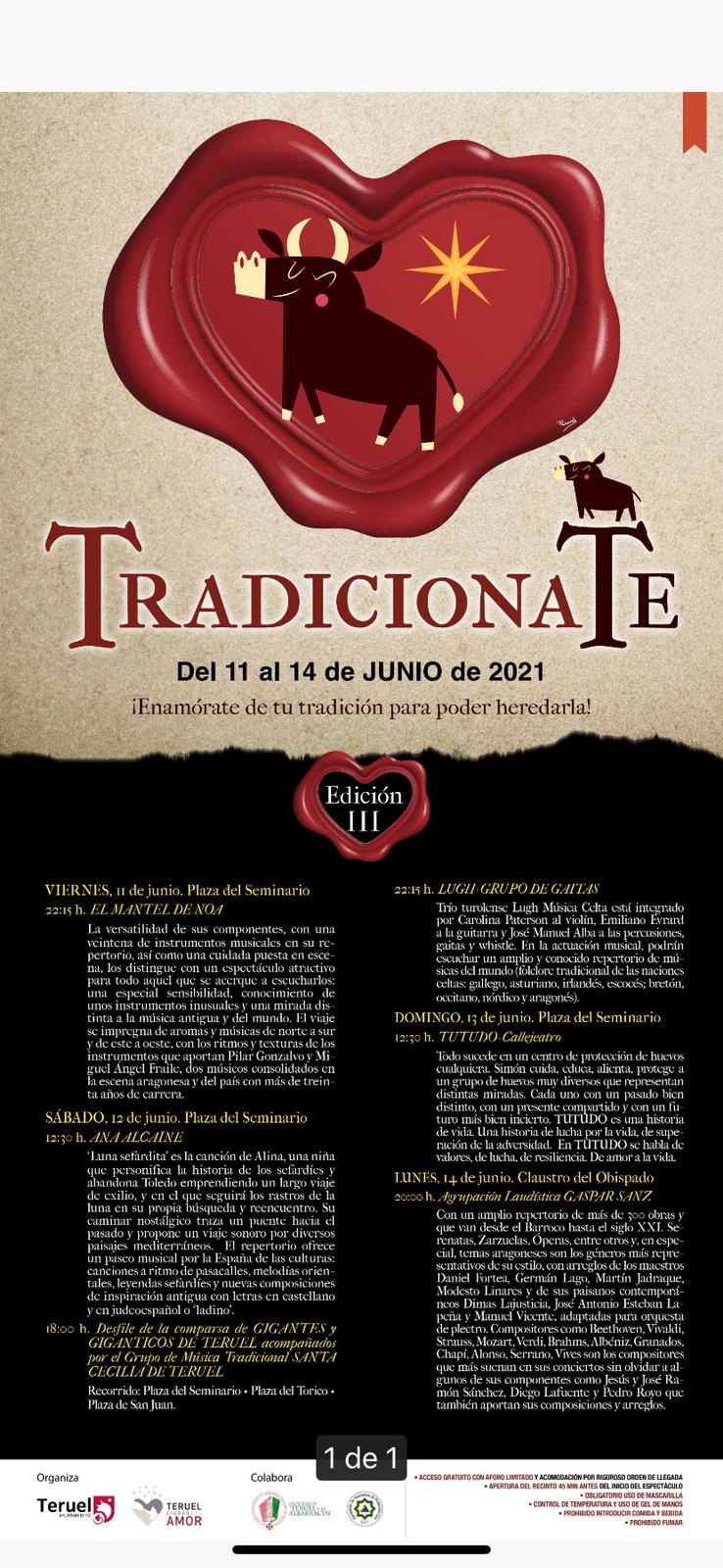 TradicionaTE regresa este fin de semana TradicionaTE regresa este fin de semana