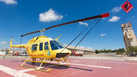 La aeronave ya está operativa y permanecerá en el Parque de San Vicent del Raspeig hasta septiembre diputacion