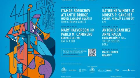Cartel Festival Jazz de Vitoria 44&ordf; edici&oacute;n