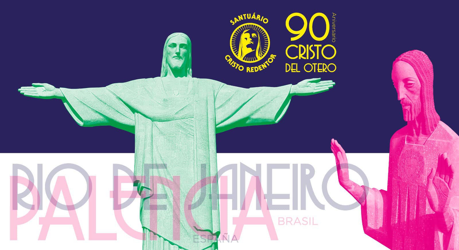 Palencia y Río de Janeiro celebran juntos el 90 aniversario de sus Cristos Palencia y Río de Janeiro celebran juntos el 90 aniversario de sus Cristos