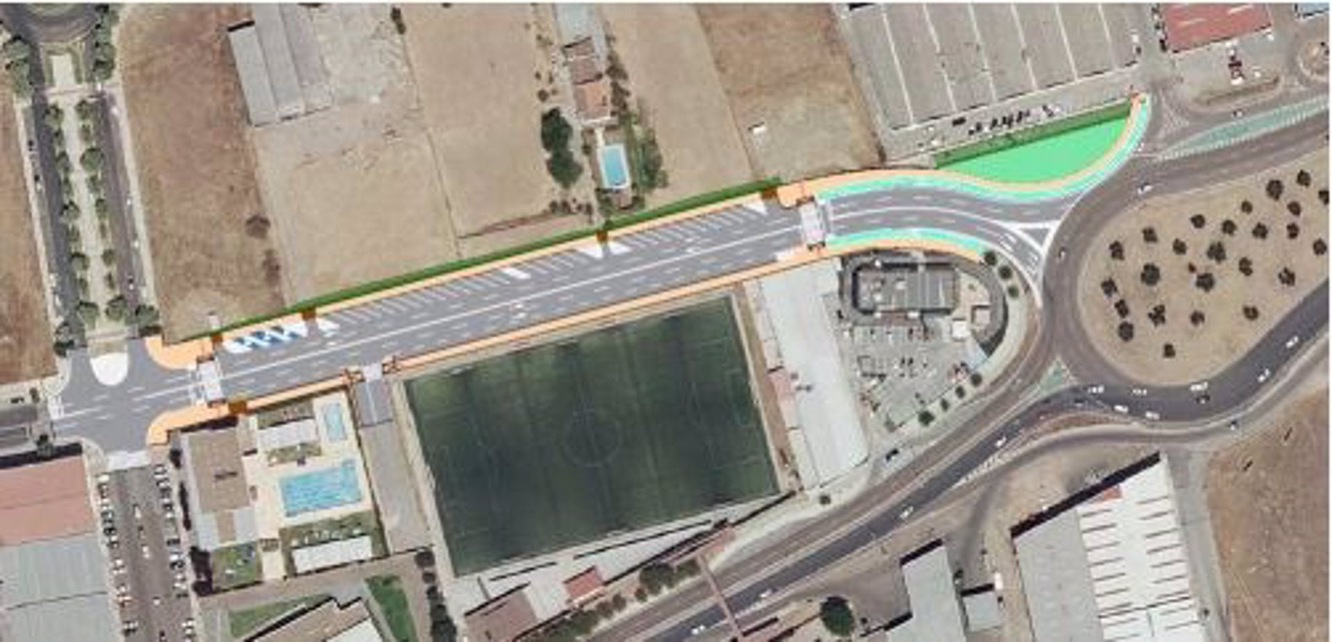 Aprobado provisionalmente el acondicionamiento del tramo de la N-430 en la Avenida Ricardo Carapeto de Badajoz Aprobado provisionalmente el acondicionamiento del tramo de la N-430 en la Avenida Ricardo Carapeto de Badajoz