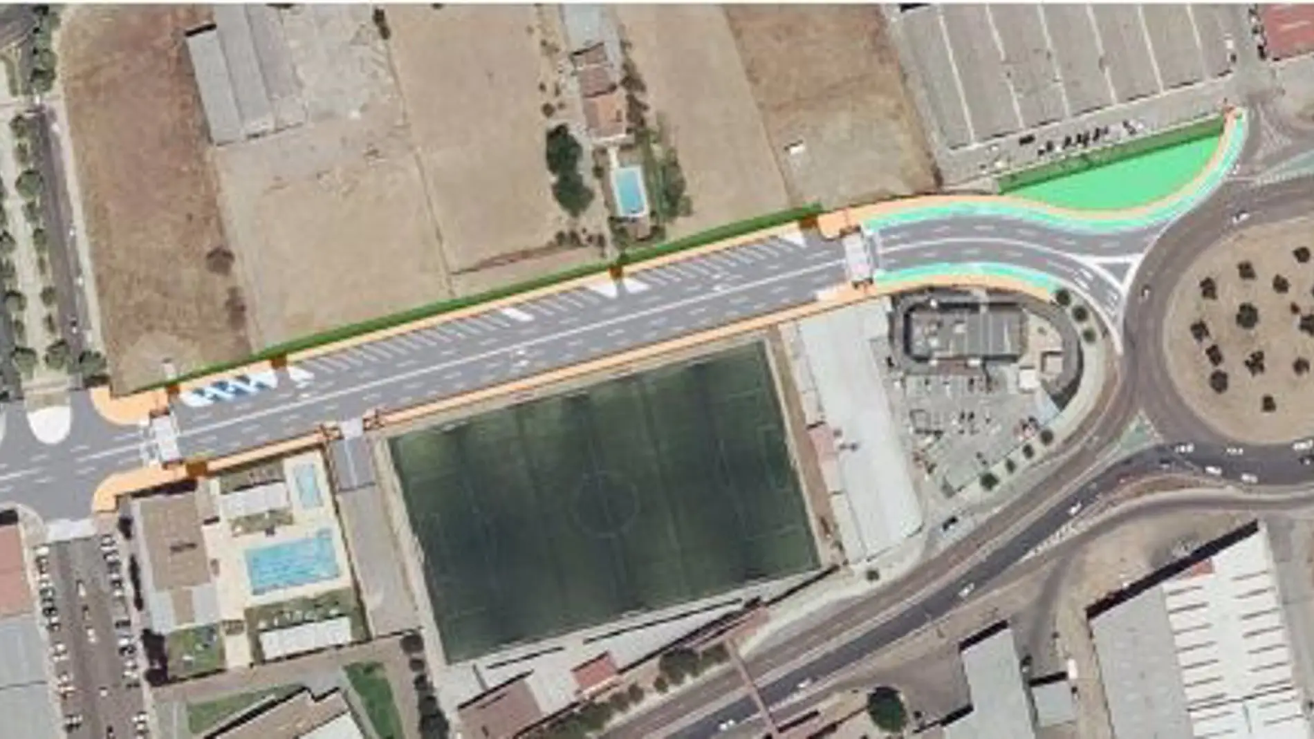 Aprobado provisionalmente el acondicionamiento del tramo de la N-430 en la Avenida Ricardo Carapeto de Badajoz
