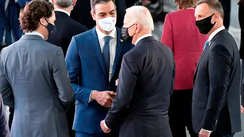 Pedro Sánchez y Joe Biden Pedro Sánchez y Joe Biden