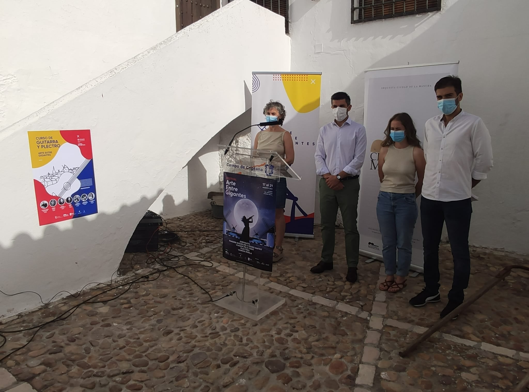 Comienza en Campo de Criptana el festival "Arte Entre Gigantes" Comienza en Campo de Criptana el festival "Arte Entre Gigantes"