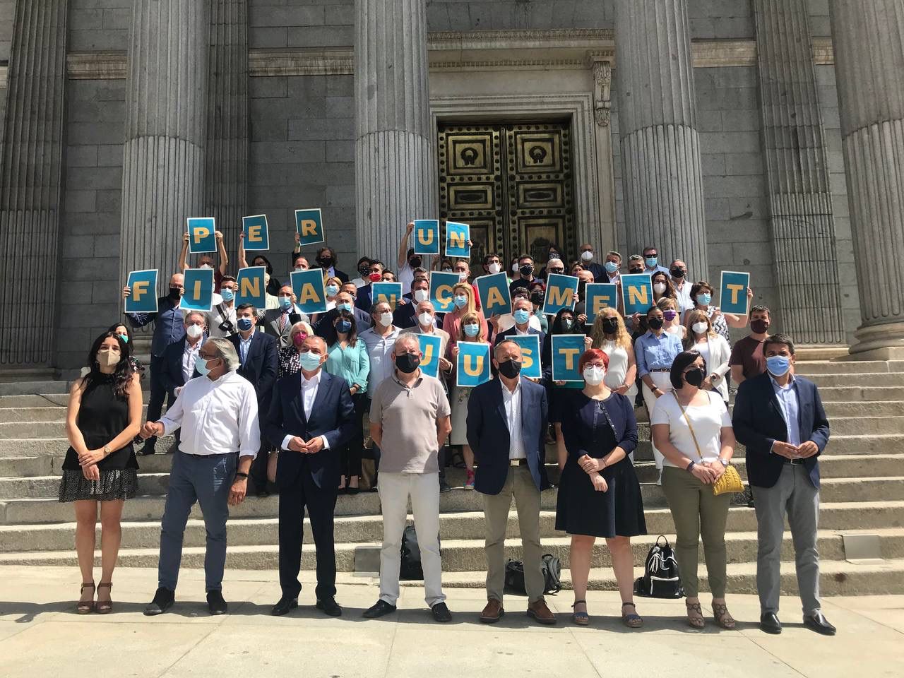 La Plataforma Per un Finançament Just reclama frente al Congreso la inmediata reforma de la financiación autonómica La Plataforma Per un Finançament Just reclama frente al Congreso la inmediata reforma de la financiación autonómica