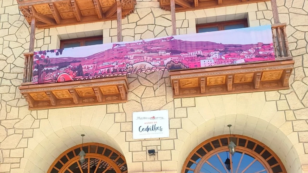 Cedrillas se llena de color con las obras de Elena Castillo