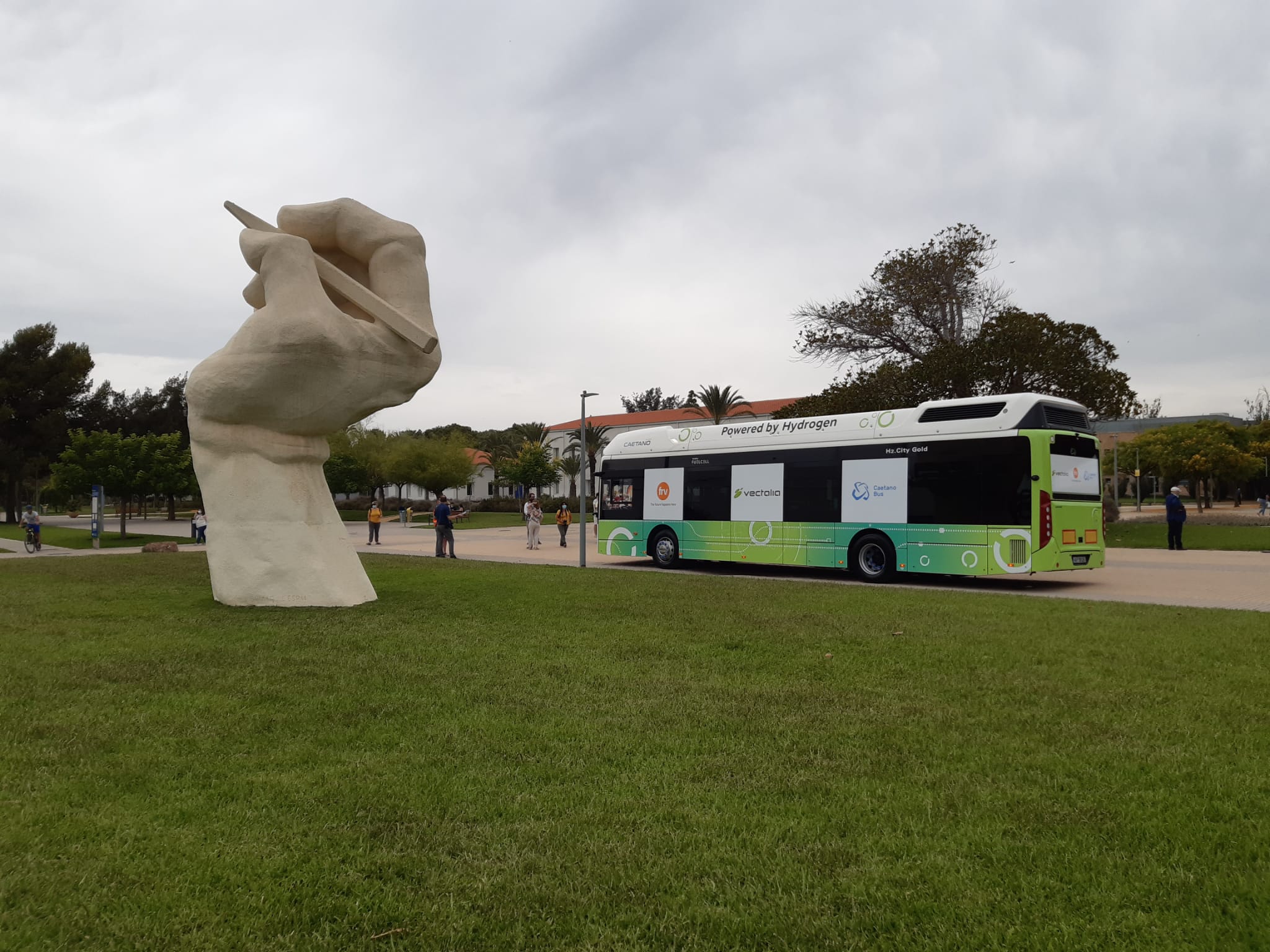 Vectalia incorporará autobuses de hidrógeno verde en parte de su flota Vectalia incorporará autobuses de hidrógeno verde en parte de su flota