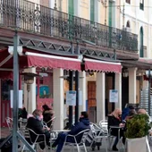 Una terraza de Ciudad Real Una terraza de Ciudad Real