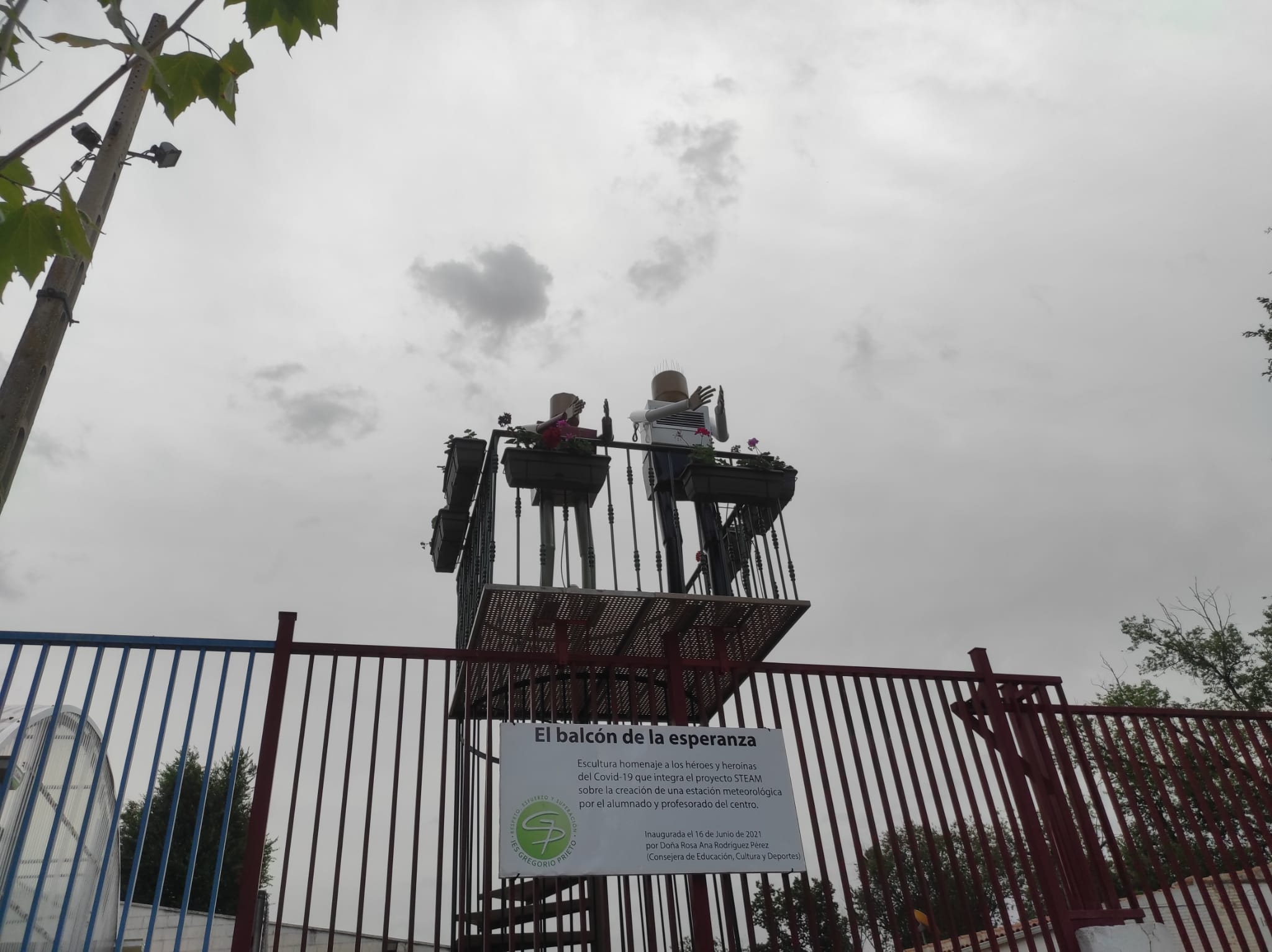 'El balcón de la esperanza', homenaje a los héroes de la pandemia 'El balcón de la esperanza', homenaje a los héroes de la pandemia