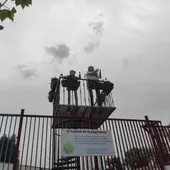 'El balcón de la esperanza', realizado por alumnos del IES Gregorio Prieto 'El balcón de la esperanza', realizado por alumnos del IES Gregorio Prieto