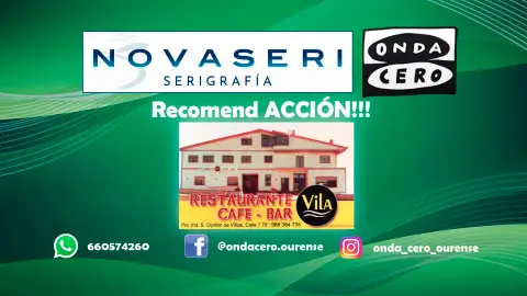 Recomend ACCION!!! con Restaurante Vila Recomend ACCION!!! con Restaurante Vila