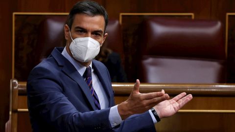 El presidente del Gobierno, Pedro Sánchez