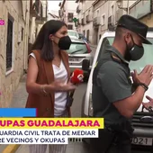 Momentos de tensión entre vecinos y okupas en la localidad de Horche (Guadalajara) Momentos de tensión entre vecinos y okupas en la localidad de Horche (Guadalajara)