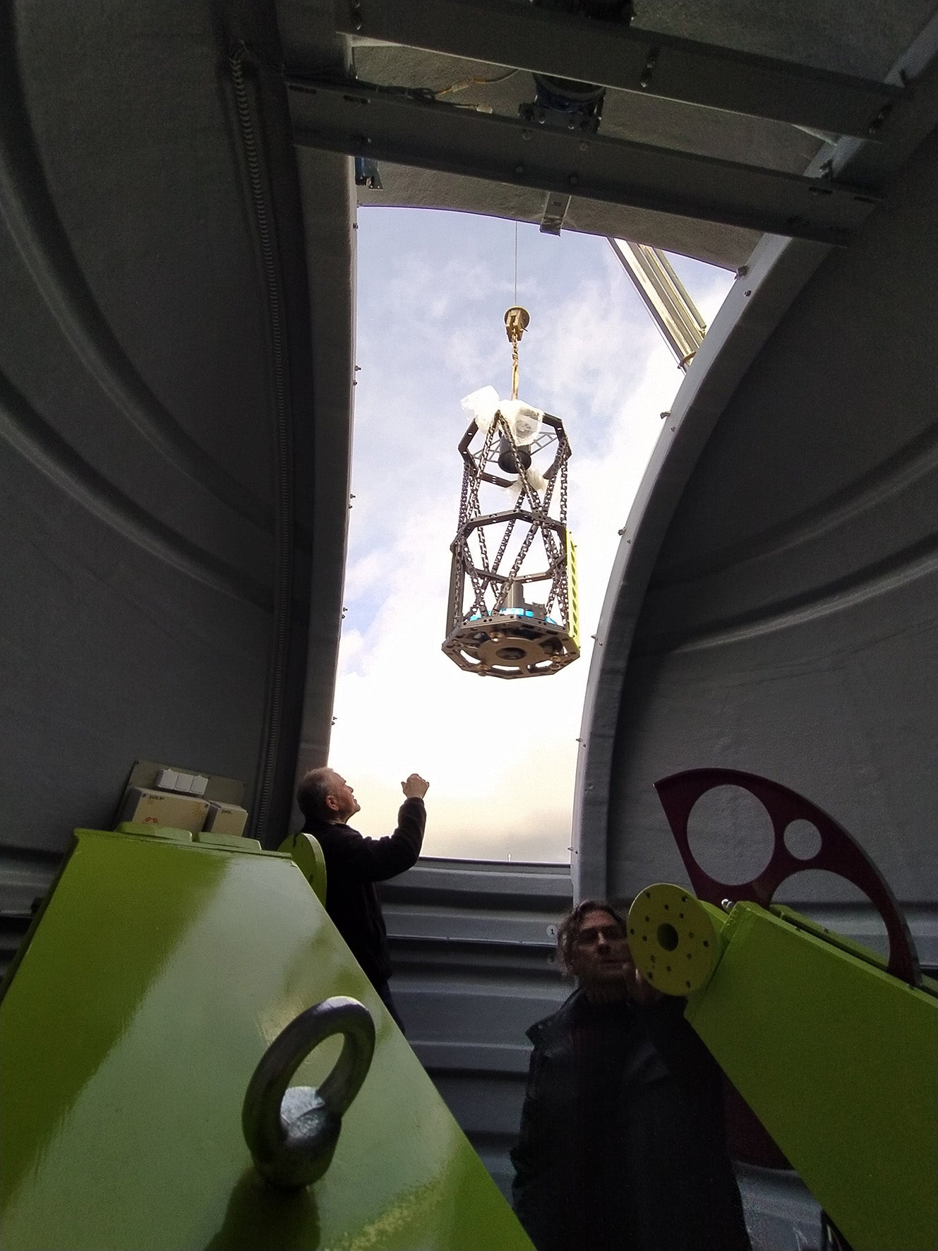 Fundación AstroHita ha completado la instalación en el observatorio de Calar Alto Fundación AstroHita ha completado la instalación en el observatorio de Calar Alto