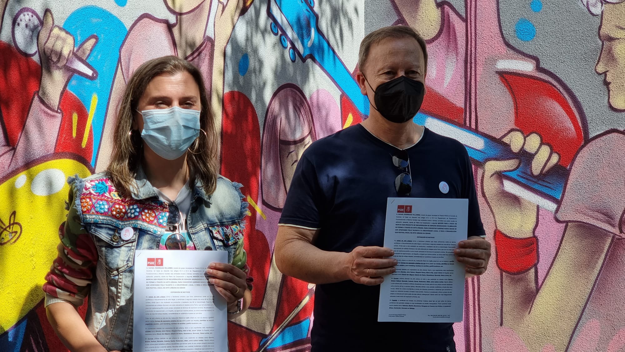 O Psoe defenderá unha moción para "encher ourense de cor" O Psoe defenderá unha moción para "encher ourense de cor"