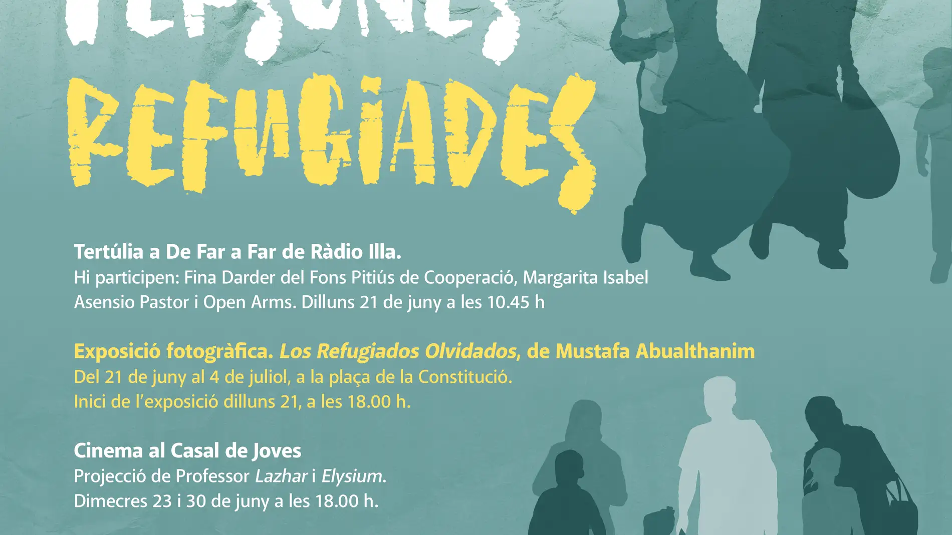 Formentera celebra el Día Mundial de las Personas Refugiadas con exposiciones y música 