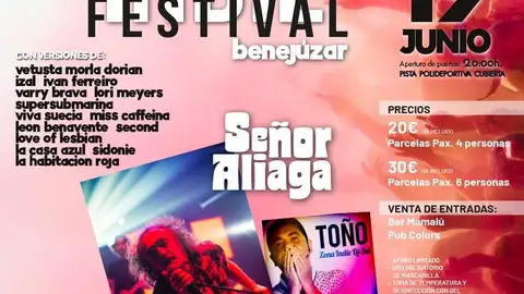 Rosa García Ballester, Concejala de Fiestas, estoy muy agradecida a todos por el comportamiento excepcional en todos los actos indie