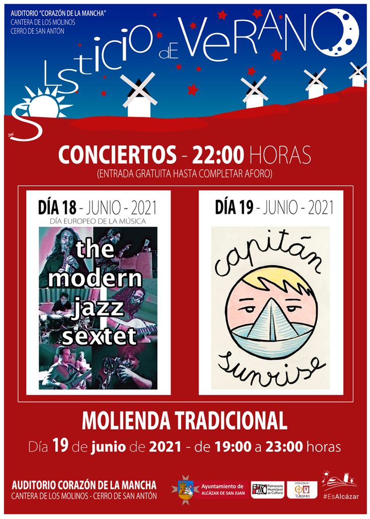 Vuelven los conciertos al Cerro de los Molinos Vuelven los conciertos al Cerro de los Molinos