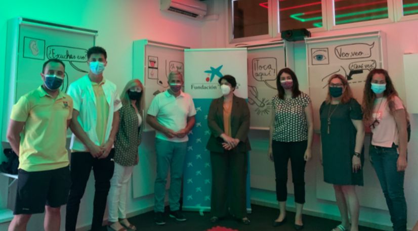 El centro Gregorio Ortiz estrena una sala multisensorial El centro Gregorio Ortiz estrena una sala multisensorial
