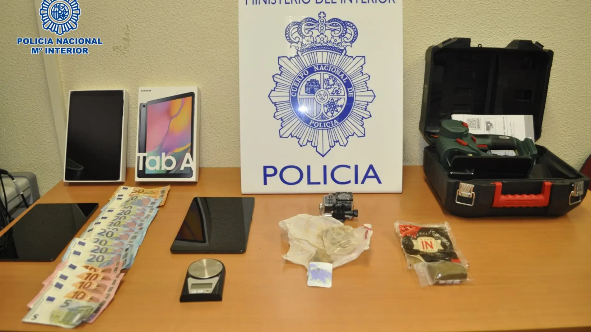 La Policía Nacional desarticula en Palencia un punto negro de menudeo de drogas
