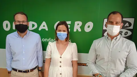 Héctor Díez, Esther Díez y José Navarro Héctor Díez, Esther Díez y José Navarro