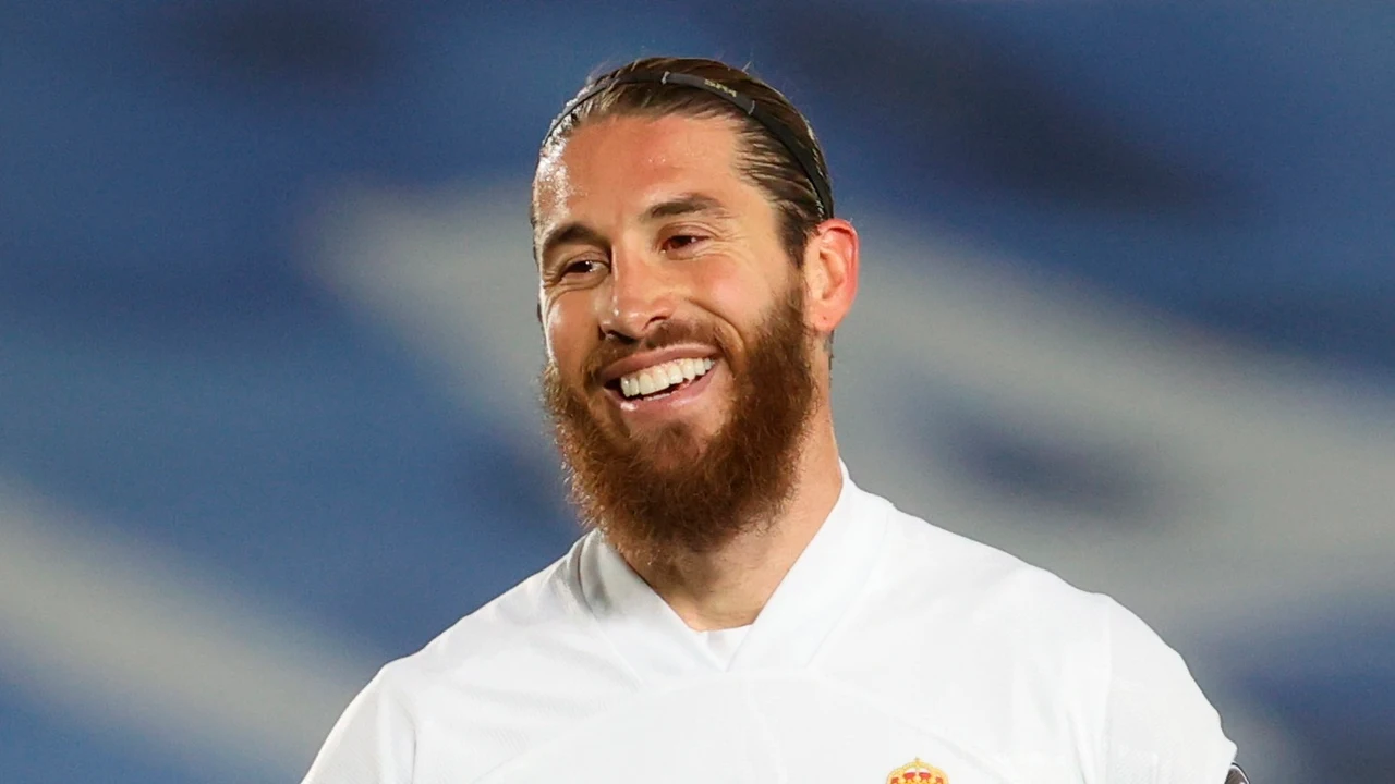 Sergio Ramos, durante un partido con el Real Madrid.