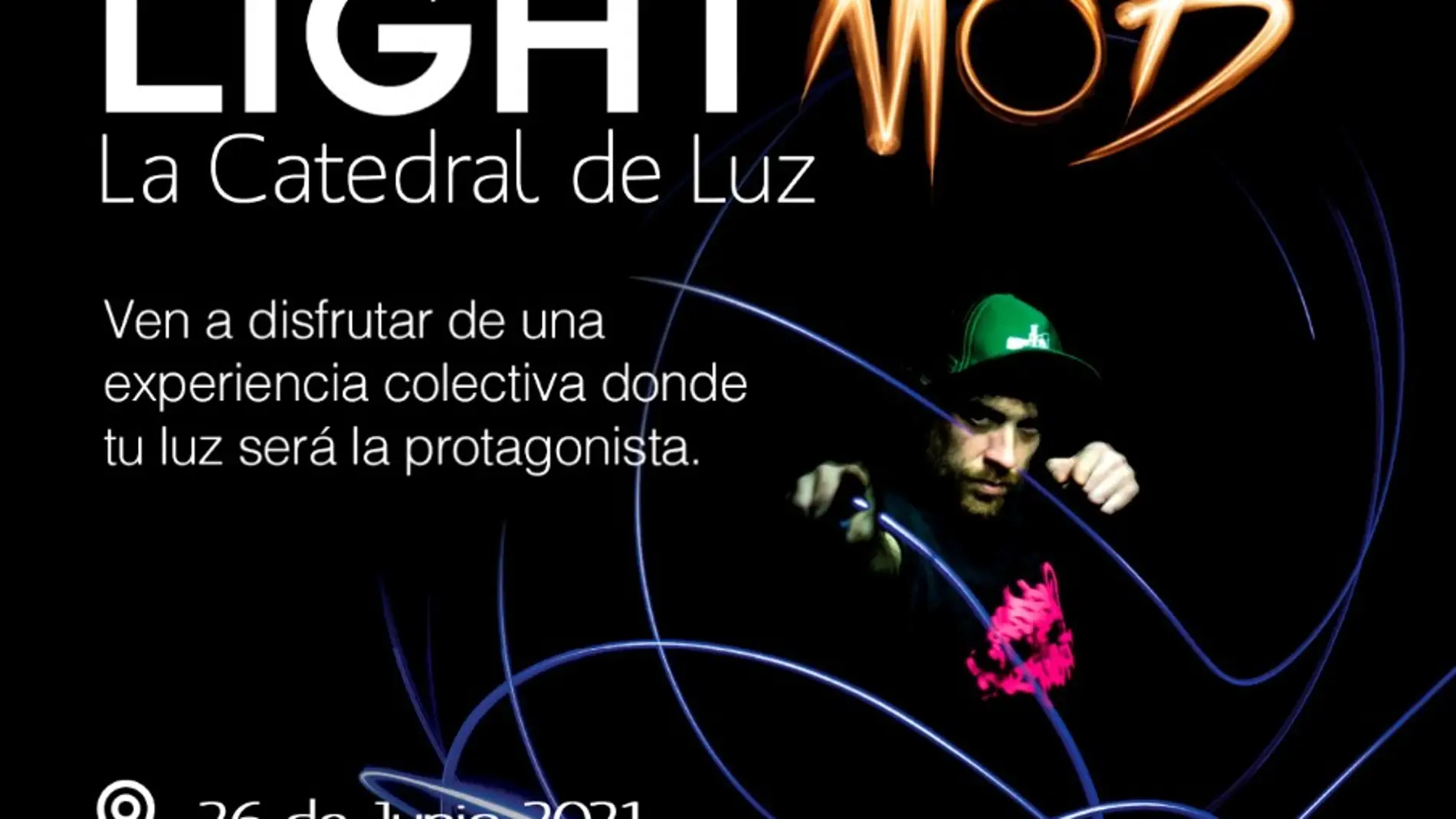 Se abren las inscripciones para participar en el ‘Light Mob’, un espectáculo de luz, arte y fotografía, que se celebrará en Palencia