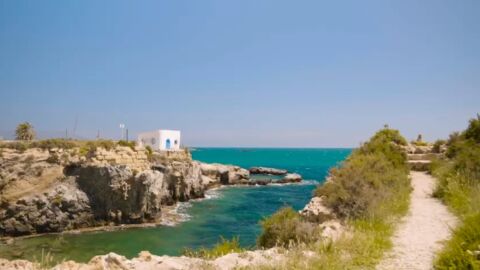 Vista parcial de la Isla de Tabarca