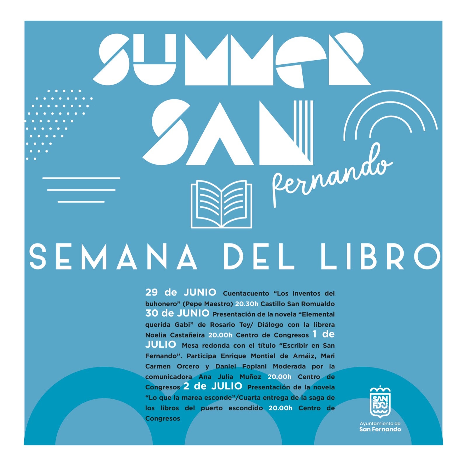 San Fernando celebra una semana del libro potenciando a los escritores gaditanos San Fernando celebra una semana del libro potenciando a los escritores gaditanos