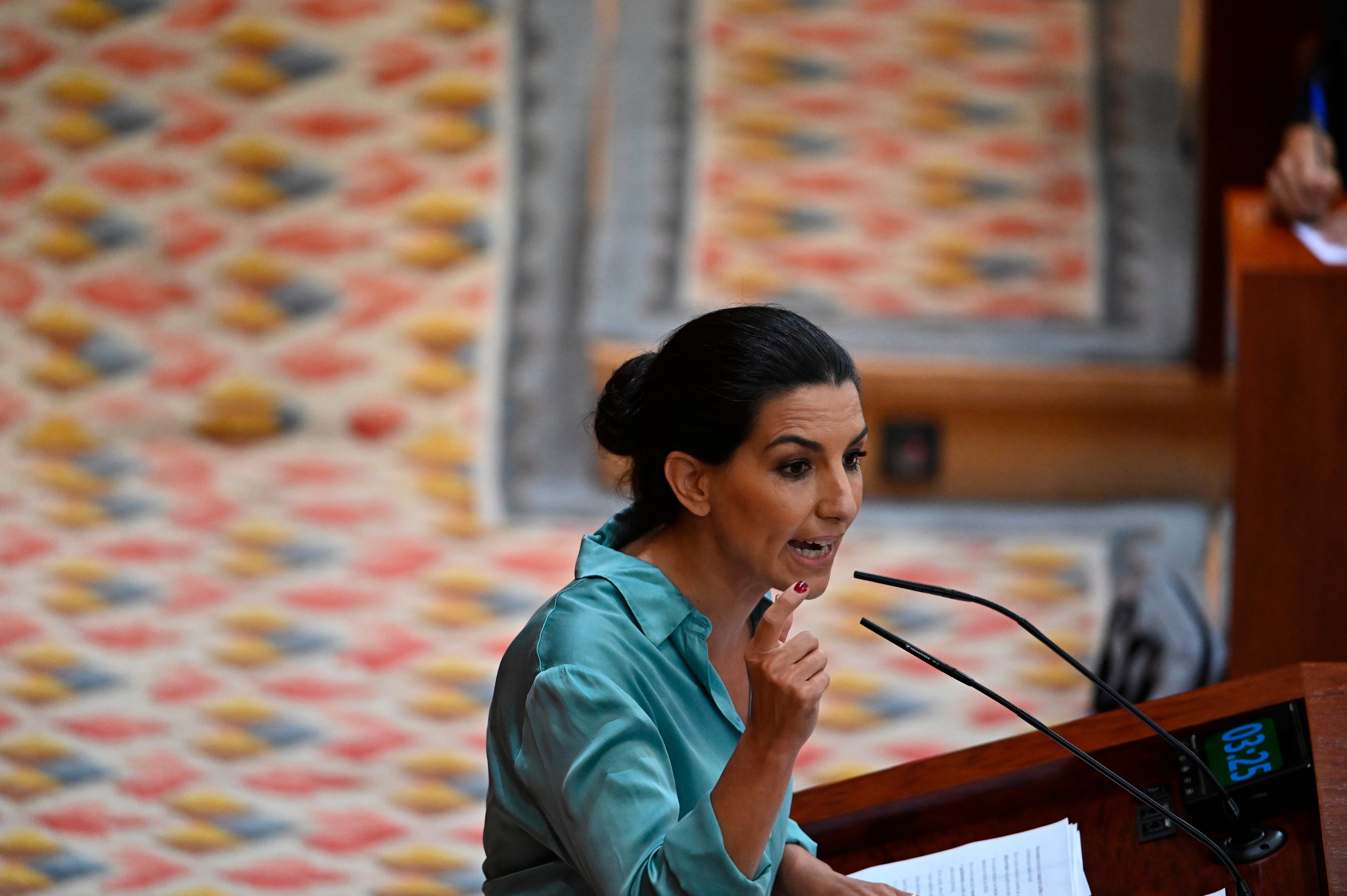 Rocío Monasterio acusa a la izquierda de "llevarnos a problemas de salud mental" Rocío Monasterio acusa a la izquierda de "llevarnos a problemas de salud mental"