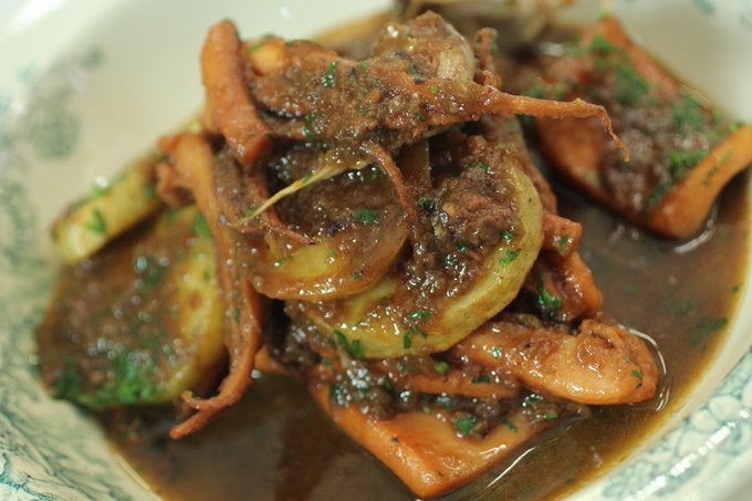 Robin Food da la receta para preparar unos calamares estofados Robin Food da la receta para preparar unos calamares estofados