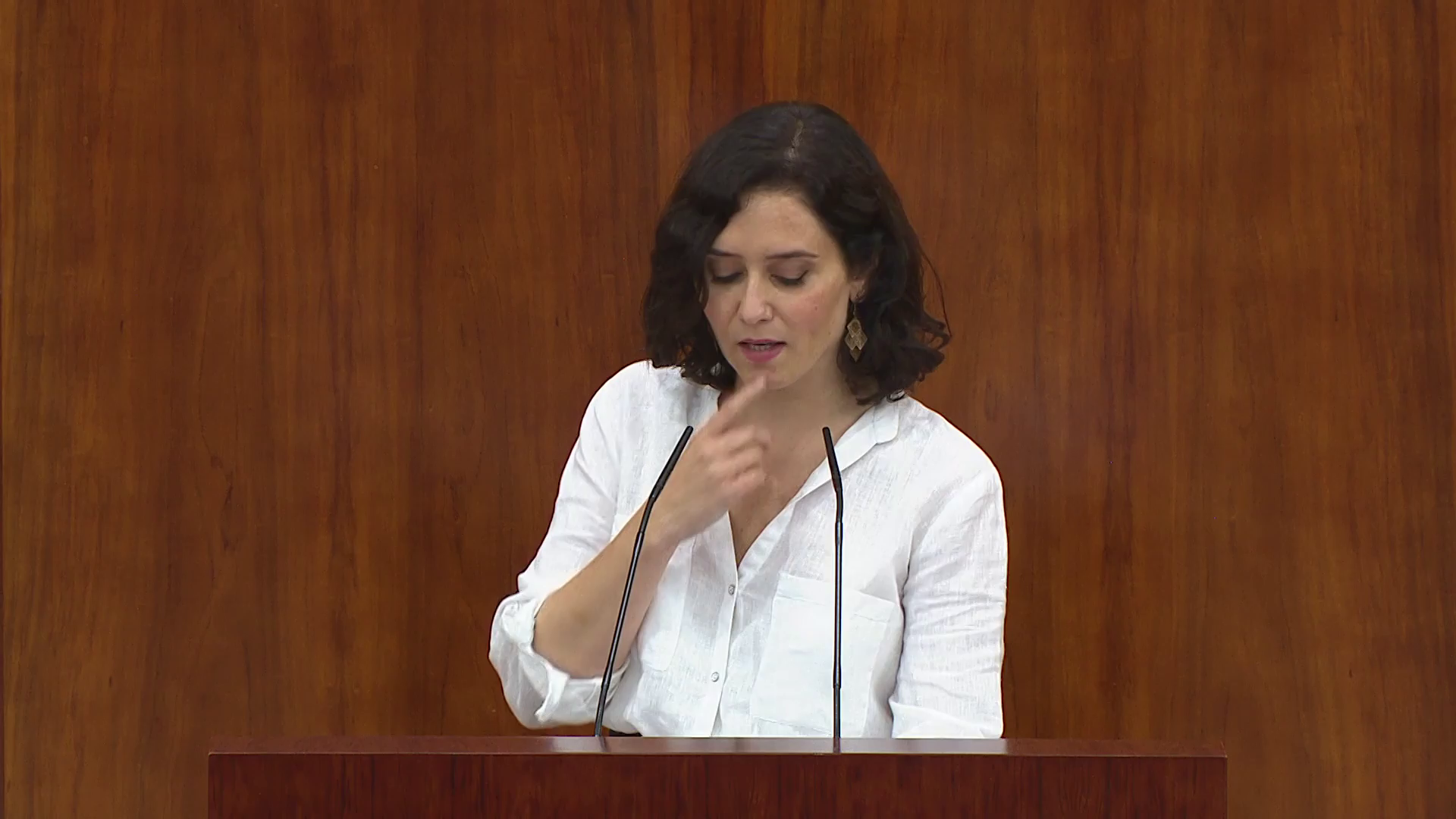 Ayuso dice que el aborto "es el recurso fácil que pone la izquierda cada vez que algo le sobra" Ayuso dice que el aborto "es el recurso fácil que pone la izquierda cada vez que algo le sobra"