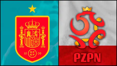 España vs Polonia en la Eurocopa España vs Polonia en la Eurocopa
