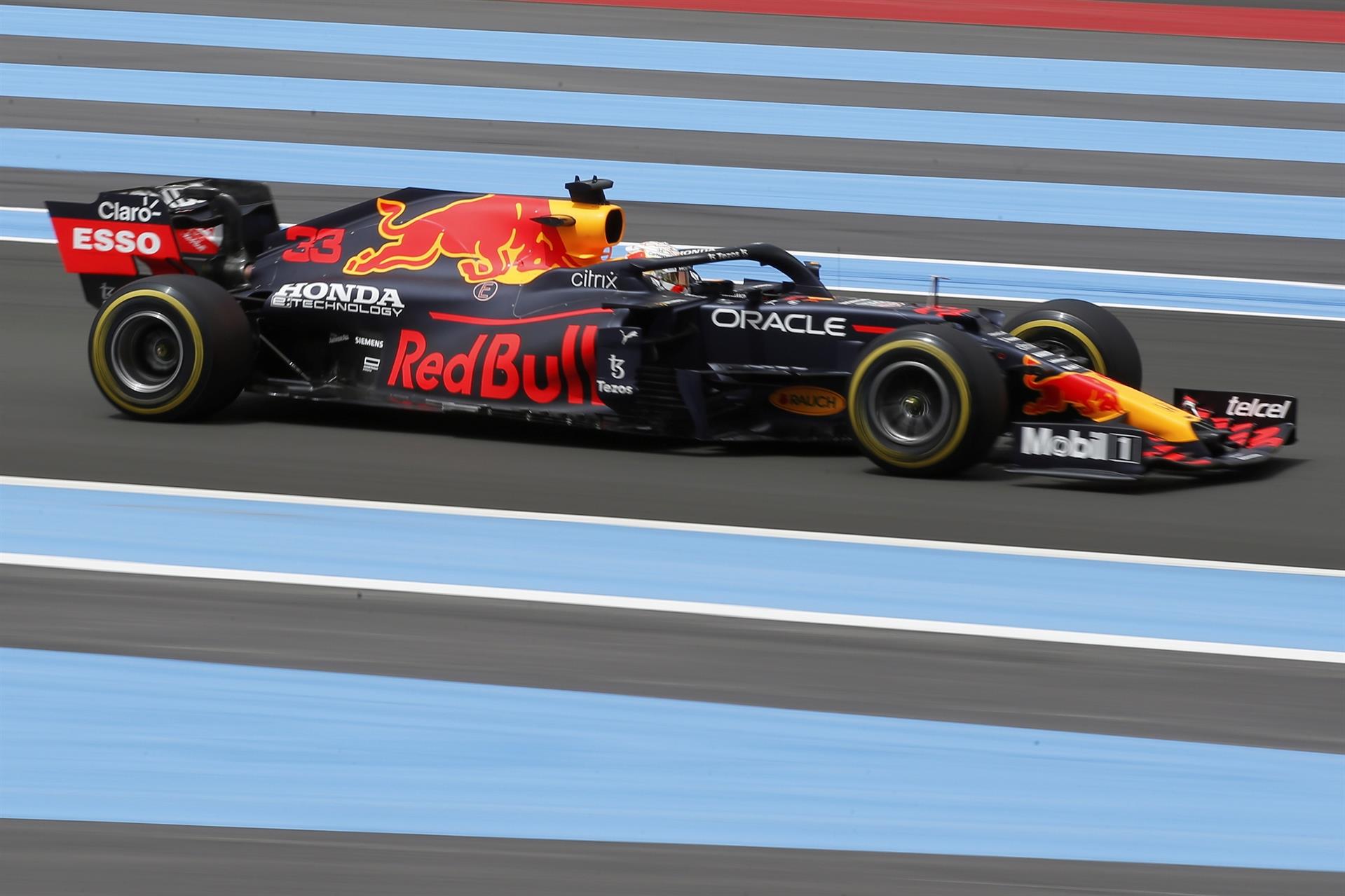 Max Verstappen, más líder tras ganar el GP de Francia Max Verstappen, más líder tras ganar el GP de Francia