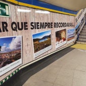 Campaña de promoción turística de Ciudad Real en el Metro de Madrid