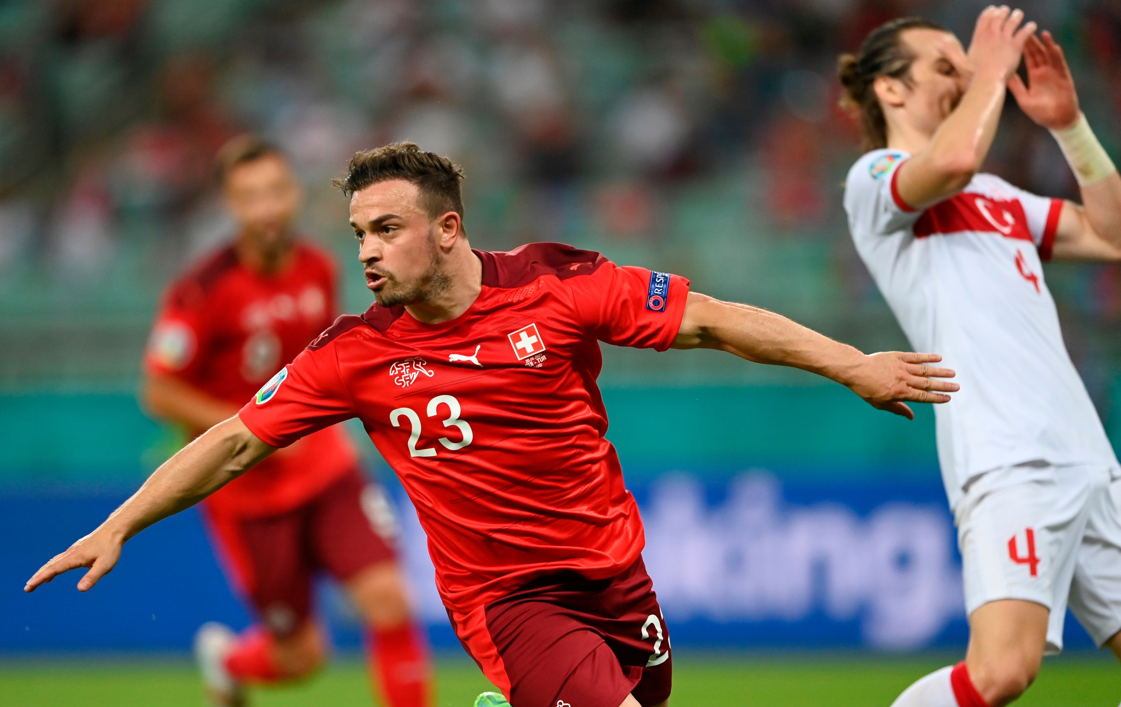 Shaqiri apea a Turquía y mete a Suiza en la sala de espera Shaqiri apea a Turquía y mete a Suiza en la sala de espera