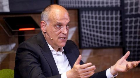 Javier Tebas ha presentado el Informe Económico de la Liga