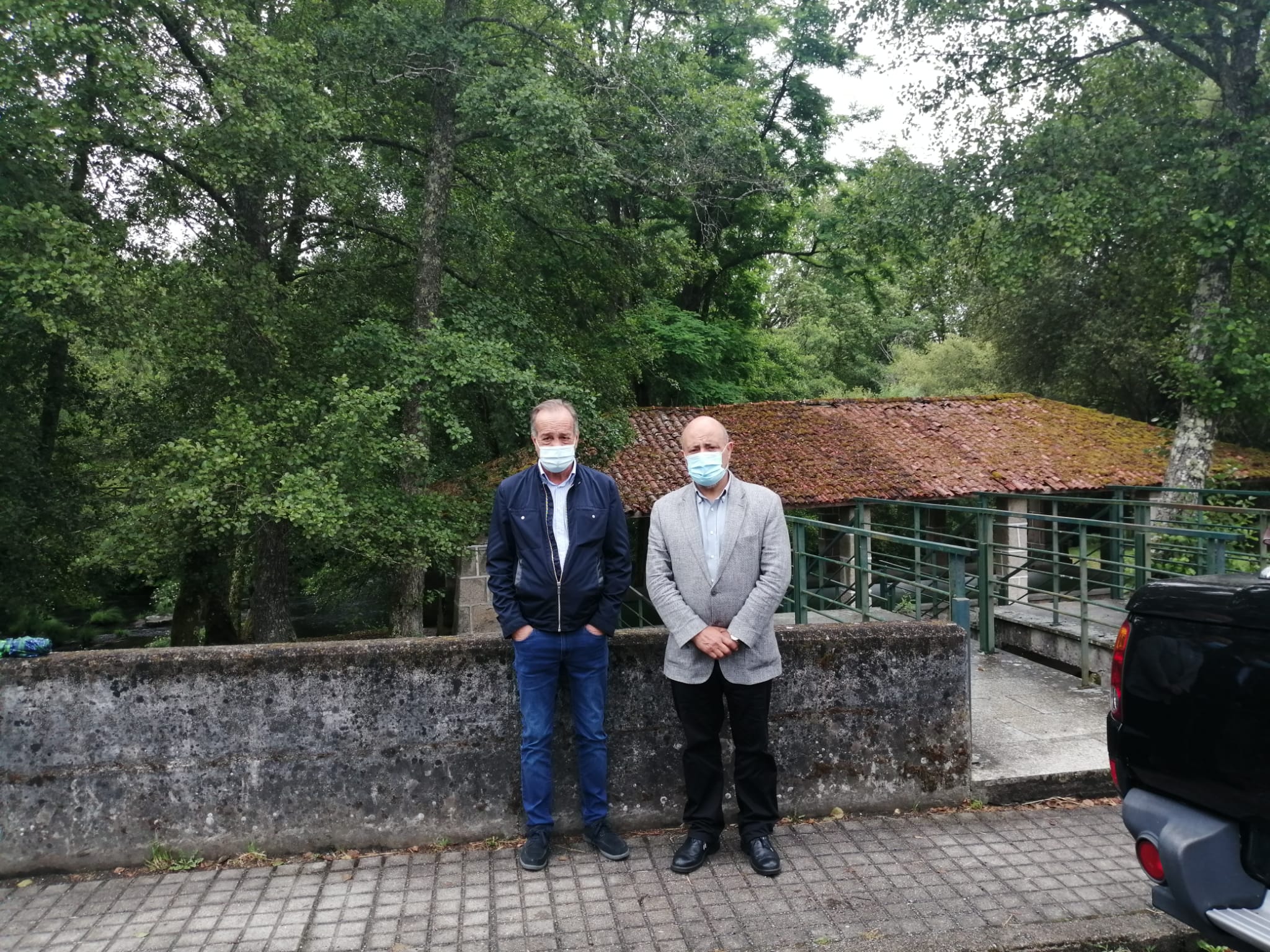 La CHMS inicia las obras de mejora del paseo fluvial del Arenteiro La CHMS inicia las obras de mejora del paseo fluvial del Arenteiro